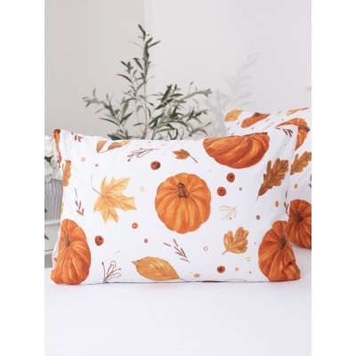 Flanelová obliečka na vankúš 50 x 70 cm - Jesenná nálada-  -