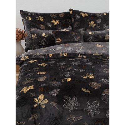 Francúzske obliečky mikroplyš Exclusive – Jesenná elegancia - 220 × 200 cm - 70 x 90 cm