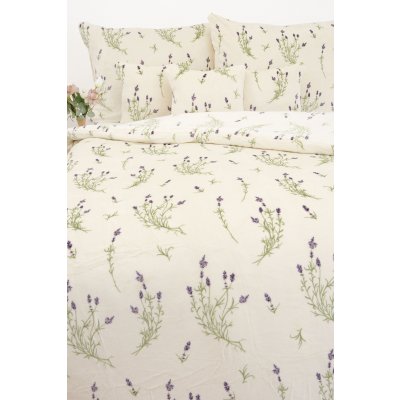 Francúzske obliečky mikroplyš Exclusive – Levanduľa 02 - 220 × 200 cm - 70 x 90 cm