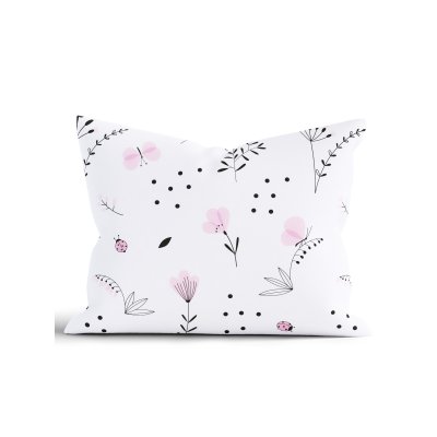 Bavlnená obliečka na vankúš Renforcé 70 × 90 cm - Lúka-  -