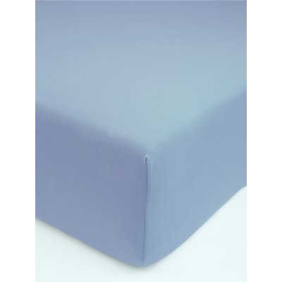 Jersey plachta s elastanom Deluxe 220 × 200 cm – svetlomodrá