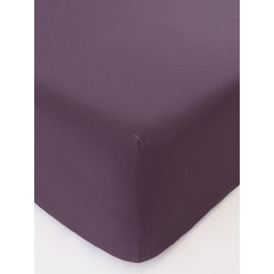 Jersey plachta s elastanom Deluxe 220 × 200 cm – ametystová