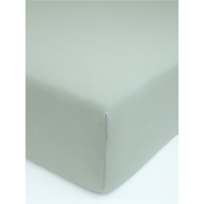Jersey plachta s elastanom Deluxe 180 × 200 cm – šalviová