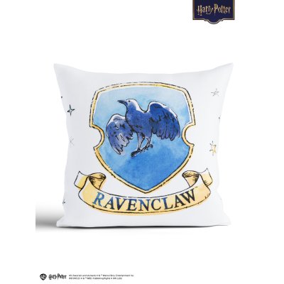 Obliečka na vankúš mikroplyš Harry Potter 40 × 40 cm - Bystrohlav biele-  -