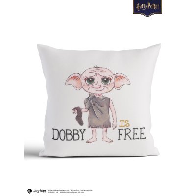 Obliečka na vankúš mikroplyš Harry Potter 40 × 40 cm - Dobby-  -