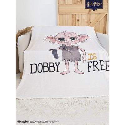 Deka mikroplyš Harry Potter 150 × 200 cm - Dobby