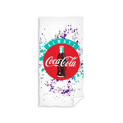 Carbotex Dětská osuška 70 × 140 cm ‒ Always Coca Cola