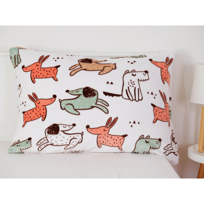 MKLozkoviny.sk Obliečka na vankúš mikroplyš 70 × 90 cm – Lorena