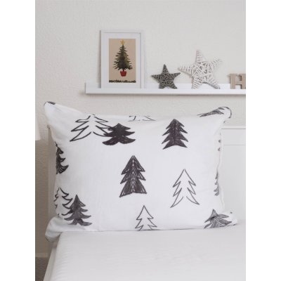 Obliečka na vankúš mikroplyš 70 × 90 cm - Stromček-  -
