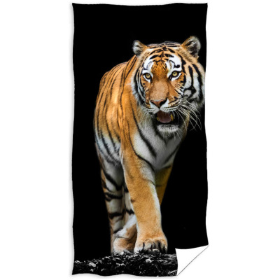 Carbotex Froté osuška 70 × 140 cm ‒ Tiger Ussurijský