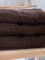 Bambusový ručník 50 × 90 cm ‒ Catania čokoládový