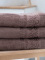 Bambusový ručník 50 × 90 cm ‒ Catania světle hnědý