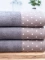 Bambusový uterák 50 × 100 cm ‒ Sofia tmavosivý