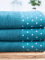 Bambusový uterák 50 × 100 cm ‒ Sofia petrolejový