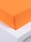 Jersey prostěradlo 180 × 200 cm Exclusive – oranžové