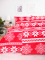 Obliečky mikroplyš Exclusive – Vianoce červené