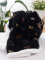 Baránková deka mikroplyš 150 × 200 cm – Labky čierne