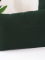 Mušelínová obliečka na vankúš 50 × 70 cm – Alexia tmavo zelené