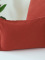 Mušelínová obliečka na vankúš 40 × 60 cm – Alexia tmavá terakota