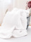 Mušelínová deka 150 × 200 cm – Alexia biele