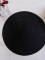 Okrúhle prestieranie 35 cm - Sandra čierna