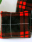 Obliečka na vankúšik mikroplyš 40 × 40 cm – Scot červené
