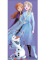 Detská osuška 70 x 140 cm - Ľadové kráľovstvo Elsa Anna a Olaf