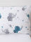 Bavlnená obliečka na vankúš Renforcé 70 × 90 cm – Slony