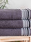 Froté ručník 50 × 100 cm - Dario tmavě šedý