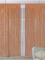 Provázkové záclony hnědé (2 ks) – 150 × 250 cm