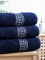 Froté ručník 50 × 90 cm ‒ Greek tmavě modrý