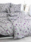8dílná sada povlečení na 2 postele Camilla fialové – s prostěradlem 220 × 230 cm