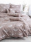 8-dielna súprava obliečok na 2 postele Páperie hnedé – s plachtou 220 × 230 cm