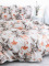 8-dielna súprava obliečok na 2 postele Plameniaky sivé – s plachtou 220 × 230 cm