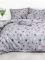 7-dielna súprava francúzskych obliečok Camilla fialové – s plachtou 220 × 230 cm