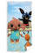 Dětská osuška 70 × 140 cm ‒ Zajíček Bing Na koupališti