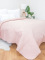 Luxusní přehoz na postel – Amadeo pudrový 220 × 240 cm