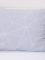 Bavlnená obliečka na vankúš 70 × 90 cm – Nela sivobiela