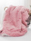 Luxusná baránková deka mikroplyš 200 × 220 cm – Laura ružová
