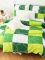 Predĺžené krepové obliečky Exclusive – Domino zelená