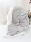 Baránková deka mikroplyš 150 × 200 cm – Selina sivohnedá